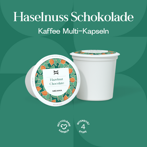 Haselnuss Schokolade Kaffee