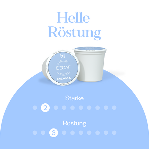 Decaf Kaffee Entkoffeiniert