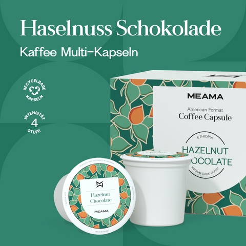 Haselnuss Schokolade Kaffee